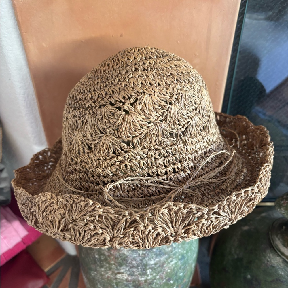 100% seagrass tan hat: Bohemian resort
